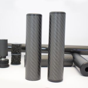 SILENCIADOR FIBRA DE CARBONO TACTICAL CAVE